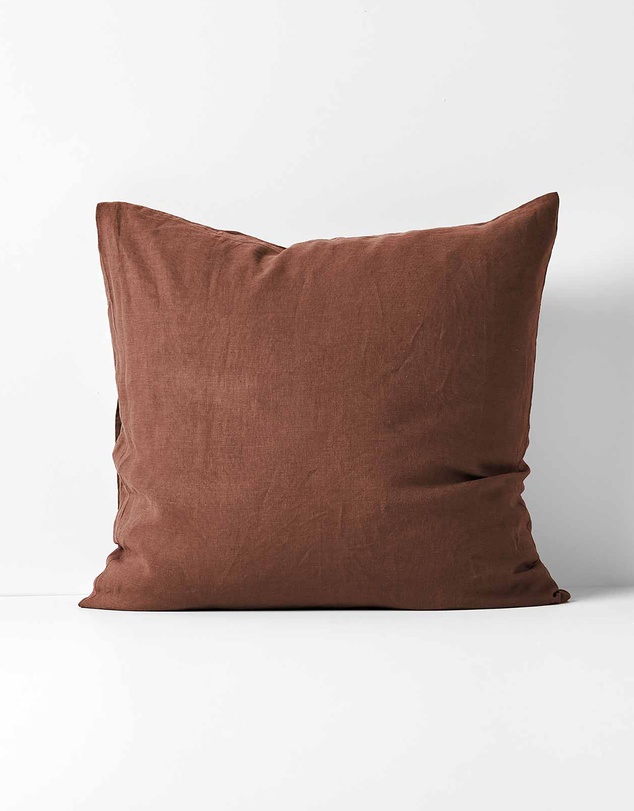 Aura Home - Emile Linen European Pillowcase