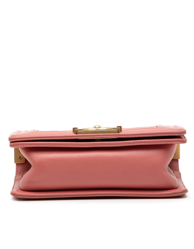 Pre-Loved by Azura Reborn - Pre-Loved Small Quilted Lambskin Boy Flap