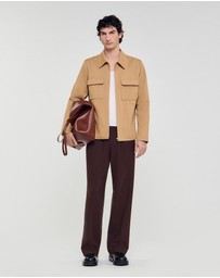 Sandro - Cotton Pocket Jacket