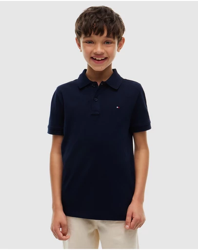 Tommy Hilfiger - Essential Flag Embroidery Regular Fit Polo - Teens