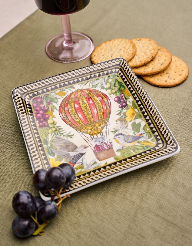 La La Land - Square Trinket Tray Vineyard Visions Balloon