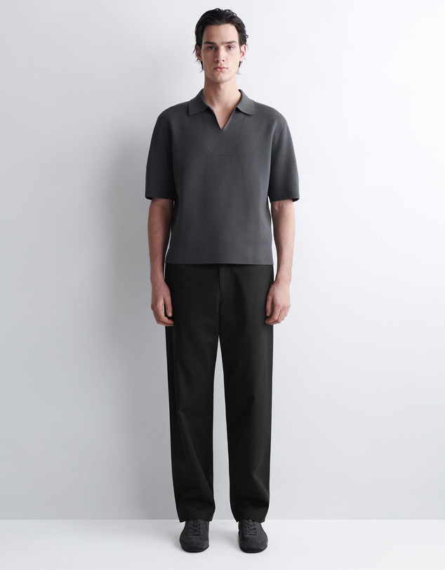 COS - Milano-Knit Cotton Polo Shirt