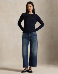 Polo Ralph Lauren - Cable-Knit Cotton Crewneck Sweater