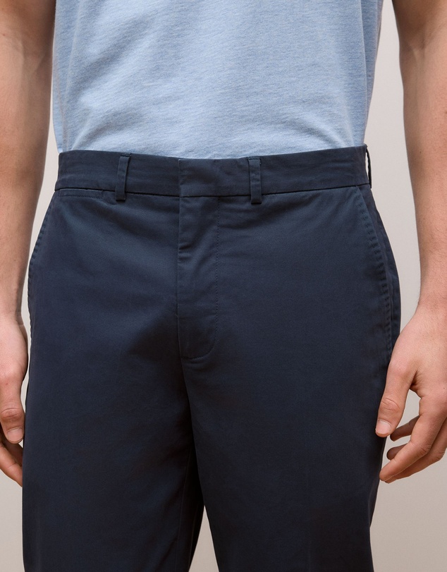 Trenery - Tailored Cuff Detail Pant in Navy