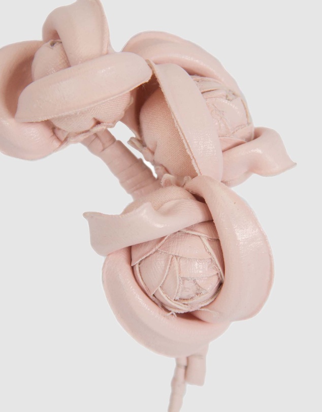Max Alexander - Leather Flowers Headband