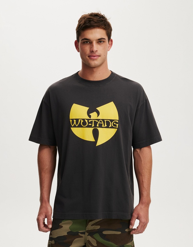 Cotton On - Box Fit Premium Music T-Shirt