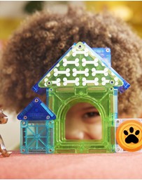 Magna-Tiles - MAGNA-TILES - Dog House - 13 Piece