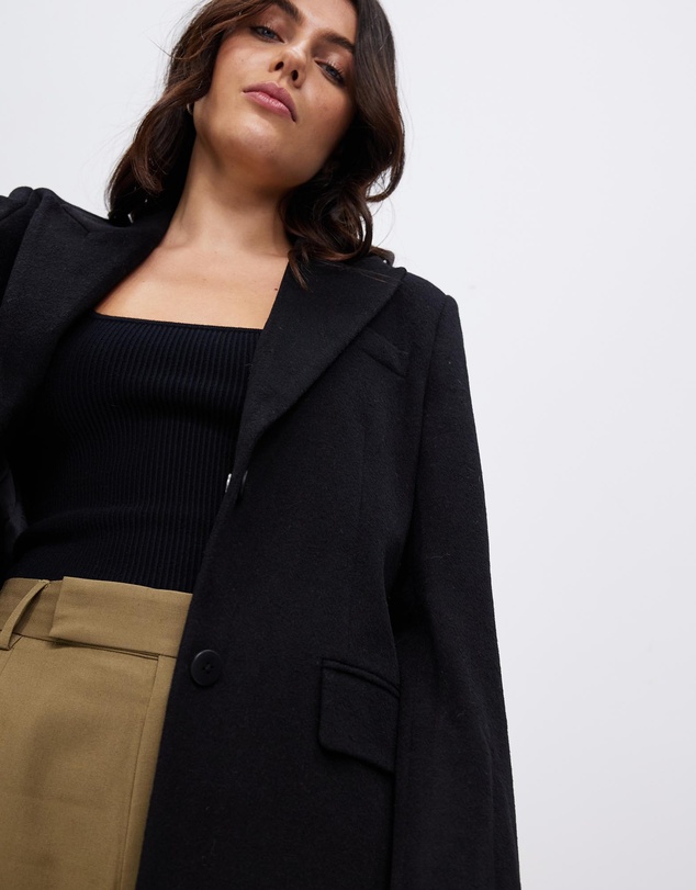 Third Form - Straight Forward Woolen Blazer