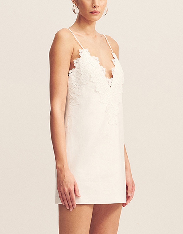 Shona Joy - Toile Lace Mini Dress