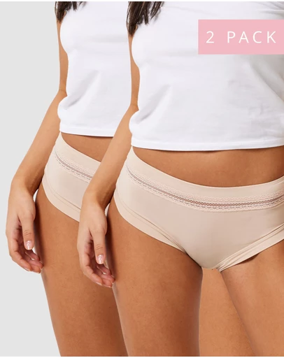 Kayser - 2 Pack Insanely Comfy Mid Rise