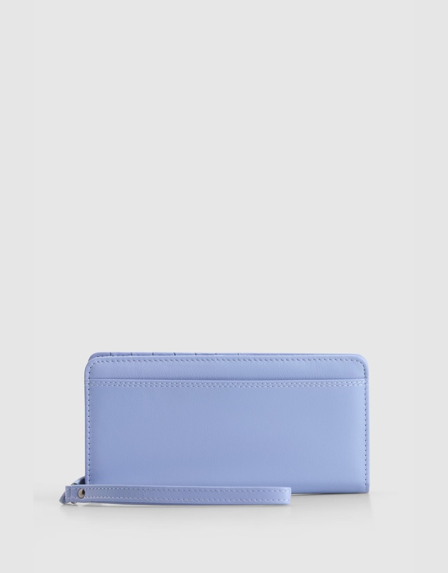 Evity - RFID Lily Leather Large Zip Wallet