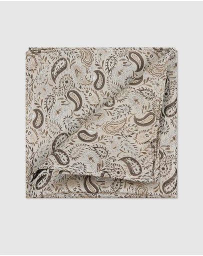 Tarocash - Clinton Silk Pocket Square