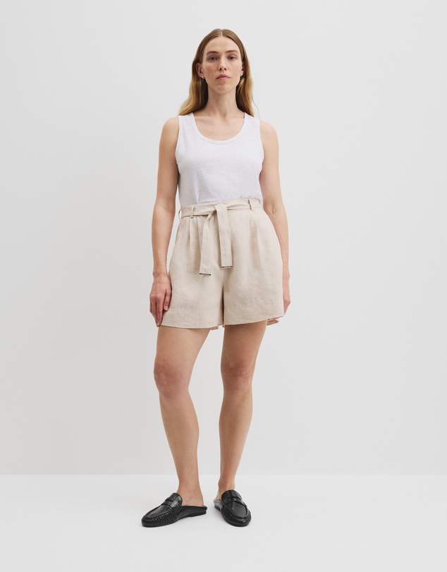 Country Road - Linen Scoop Neck Tank