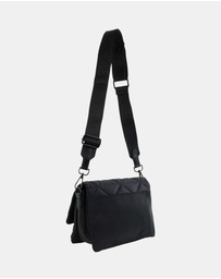 Pierre Cardin - Pierre Cardin Ladies Nylon Textured Crossbody Bag