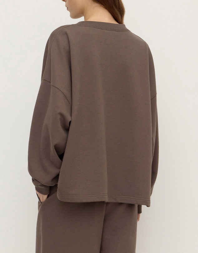 Assembly Label - Brushed Cotton Lounge Sweater