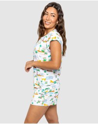 Sant And Abel - Women's Trunks Up Jersey Short PJ Set