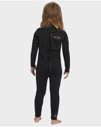 Billabong - Girls 2 to 6 3/2mm Foil Backzip Wetsuit