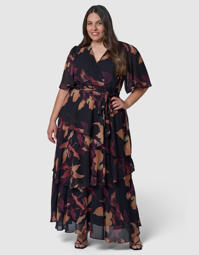 Pink Dusk by Curve Project - Hypnotic Maxi Dress
