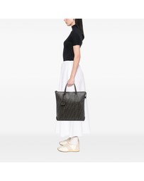 Pre-Loved by Azura Reborn - Pre-Loved Zucca Coated Canvas Vertical Tote