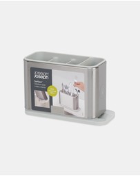 Joseph Joseph - Surface™ Stainless Steel Cutlery Drainer (Stone)