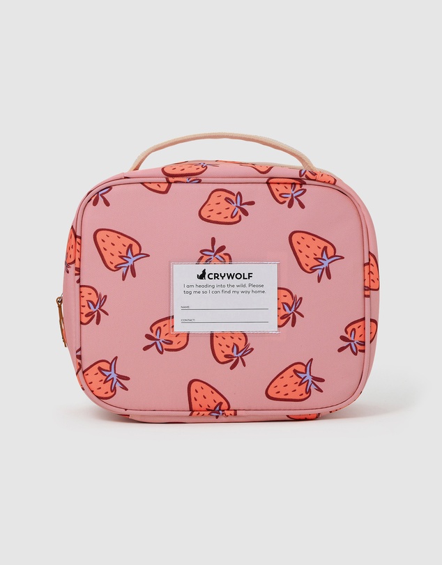 Crywolf - EVERYDAY LUNCH BAG Strawberry Splash