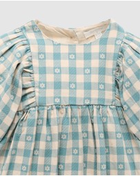 Purebaby - Gathered Dress -Kids-Babies