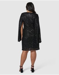 Pink Dusk by Curve Project - One Time Sequin Mini Dress