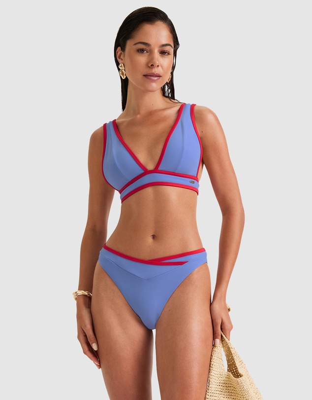 TALA - Contrast Plunge Bikini Top