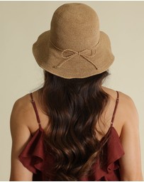 Morgan & Taylor - Kaira Bucket Hat in Tan Brown