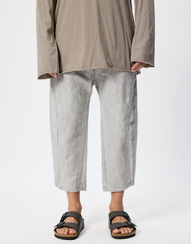 Surrounded By Ghosts - The Eskolaite Linen Canvas Drawstring Pants