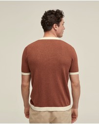 Oxford - Cosmo Knitted Shirt