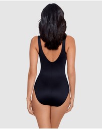 Miraclesuit Swimwear  - Avra DD Cup Underwired High Neck One Piece Shaping Swimsuit