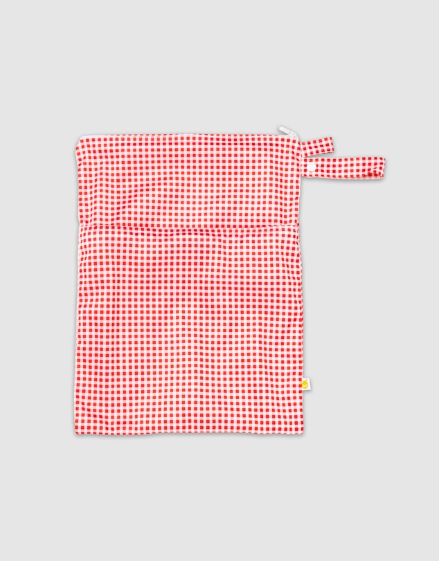 Tyoub - Tyoub Stay-dry Zip Wet Bag Red Gingham
