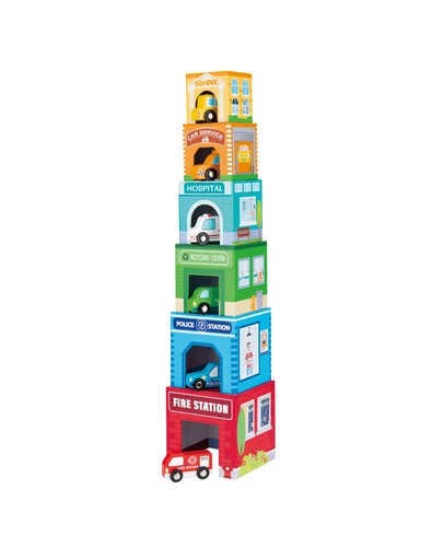 Bello - Stacking Cubes with Vehicles