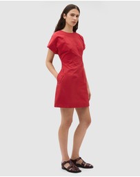 Oroton - Stitch Detail Mini Dress