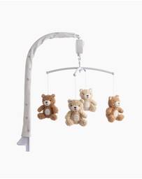 Living Textiles - Musical Mobile Set - Cuddly Bear