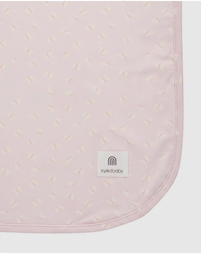 Kynd Baby - Large Stretchy Swaddle in Lilac Flutter