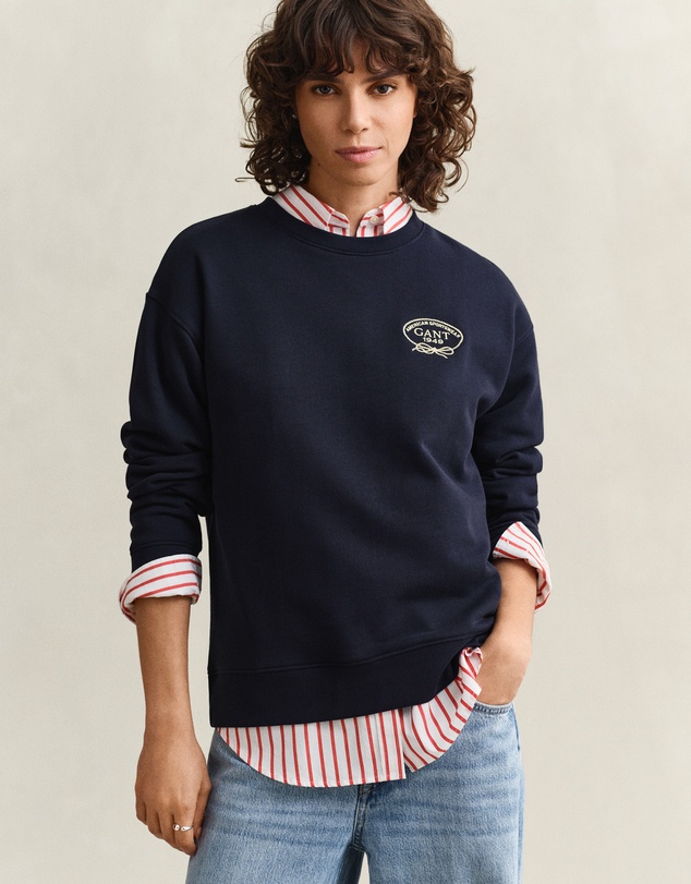 Gant - Rope Graphic Crew Neck Sweat
