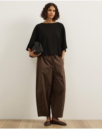 Atmos&Here - Wide Sleeve Boxy T-Shirt