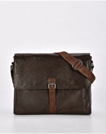 Cobb & Co - Windsor RFID Leather Business Satchel