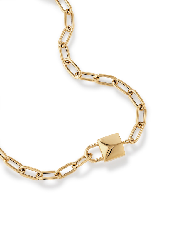 Michael Hill - Signature Lock Bracelet in 10kt Yellow Gold