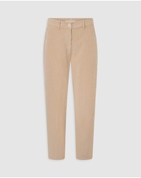 Oroton - Fine Cord Pants