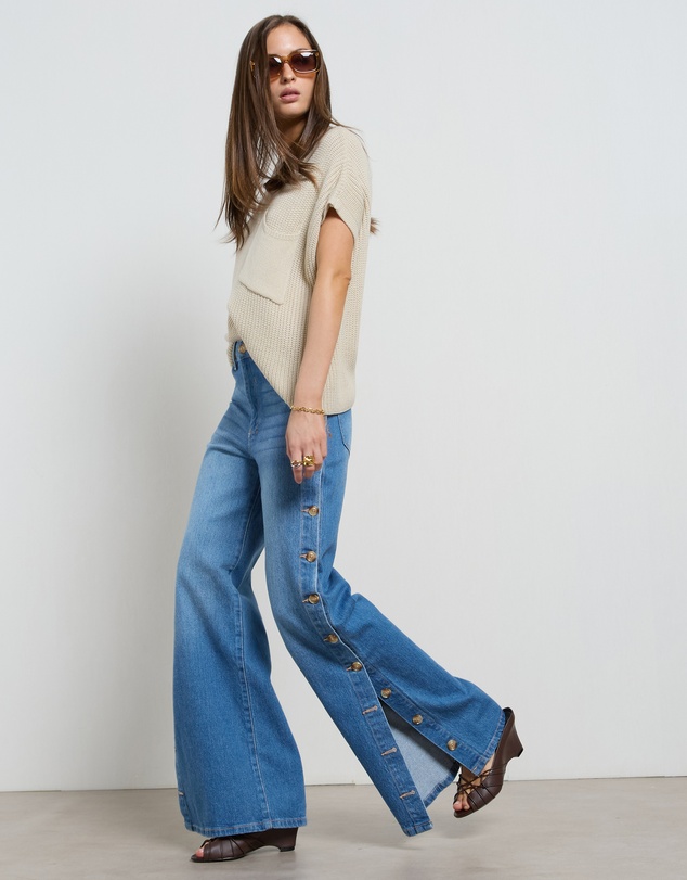 DRICOPER DENIM - Hollie Wide Leg Jeans