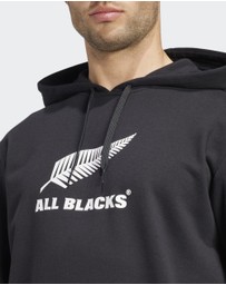 adidas Performance - All Blacks Logo Hoodie Mens