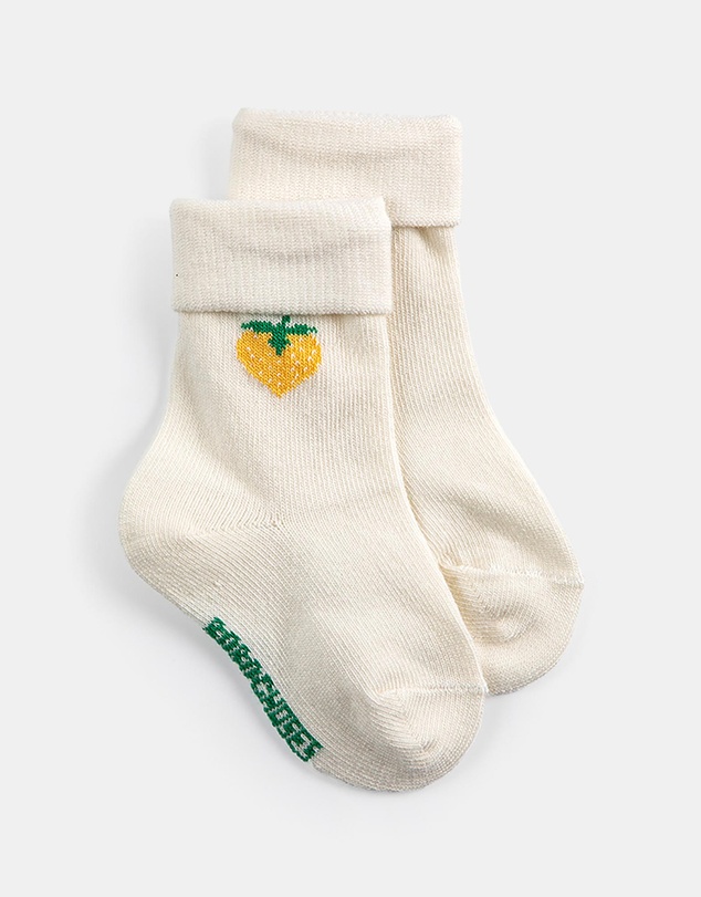 Bobo Choses - 2-Pack Pixel Strawberry Short Socks - Babies