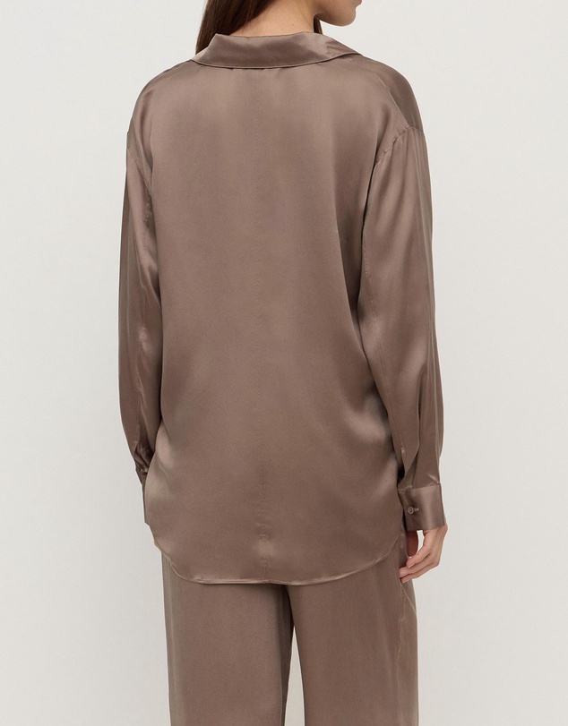 Assembly Label - Pippa Silk Long Sleeve Shirt