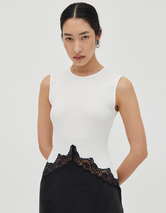 Third Form - Echo Contrast Tank Dress