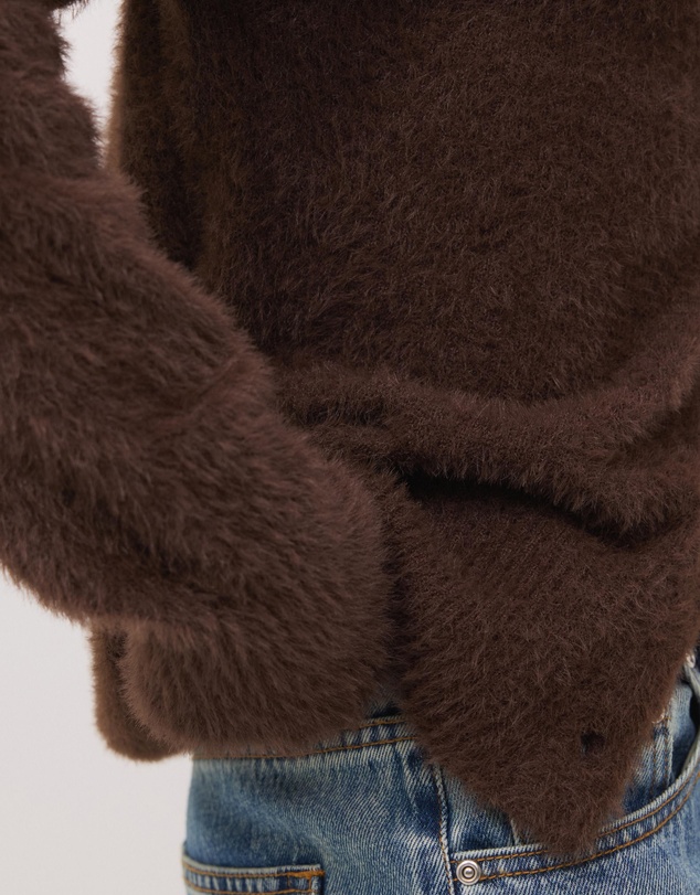 Calli - Rae Fluffy Knit Cardigan
