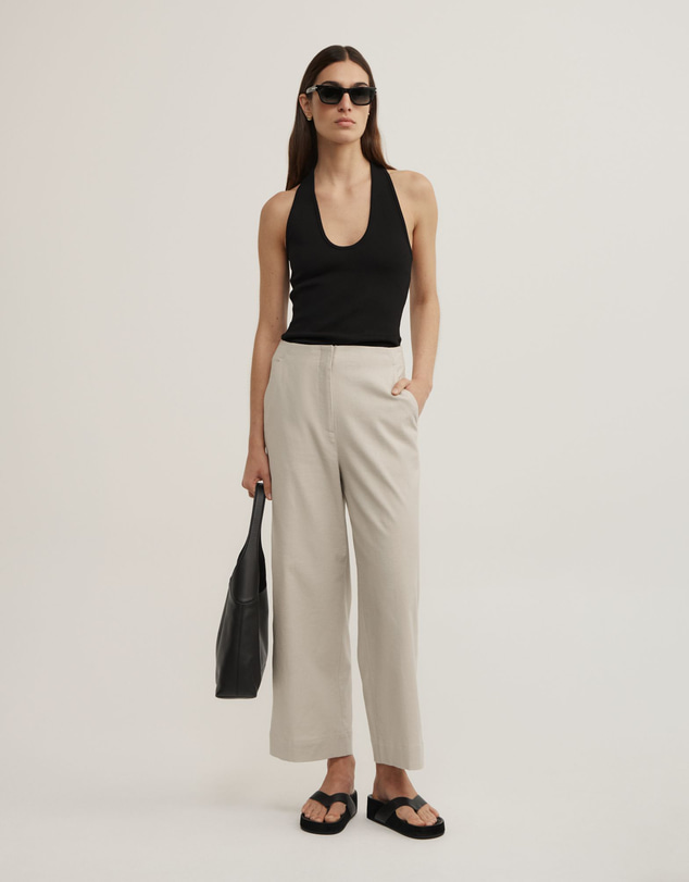 Witchery - Linen Crop Pants