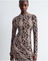 & Other Stories - Gathered Midi Dress